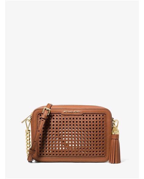 michael kors perforated crossbody|Michael Kors Crossbody outlet.